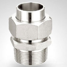 Bsp / NPT Forged Threaded Screwed Stainless Steel Union